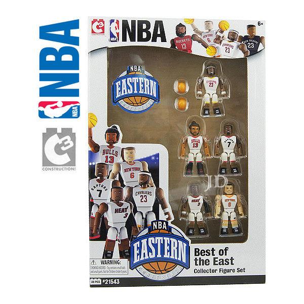 【c3 toys】超可动积木人偶nba系列-明星球员5入套组