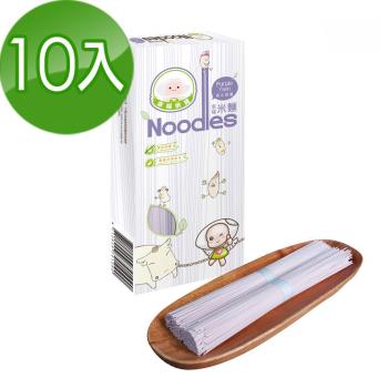 幸福米寶 幸福米麵紫心甜薯味10入(240g/包)|米麵/燕麥麵