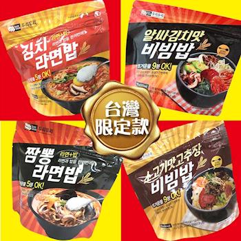 Door iDoori-獨家包裝拌飯.泡麵飯7入口味任選(海鮮.牛肉.泡菜.起司)|日韓泡麵