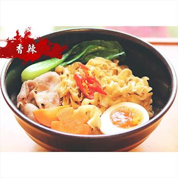 老兵乾麵香辣口味4包 x6袋|乾拌麵