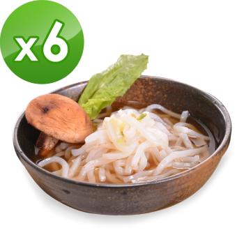 (即期品)樂活e棧 低卡蒟蒻麵 原味烏龍+濃湯(共6份)|蒟蒻麵