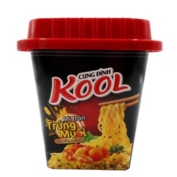 KOOL鹹蛋黃炒麵90g*6碗|台灣｜南洋泡麵