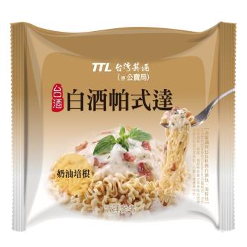 台酒TTL 白酒帕式達袋麵(12包入/箱)|台灣｜南洋泡麵