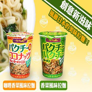 XIN香菜杯麵 咖哩香菜杯麵18杯入|台灣｜南洋泡麵