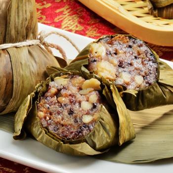 預購-南門市場老林記 養生蓮子粽 3入/組 四組(06/3~06/6 出貨)|素粽