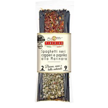 Tiberino 義大利香辣酸豆墨魚麵(250克)|義大利麵