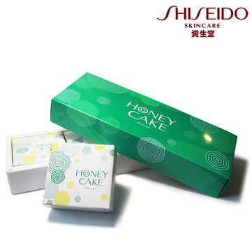 【資生堂】Honey Cake翠綠蜂蜜香皂禮盒(三個入)x6盒