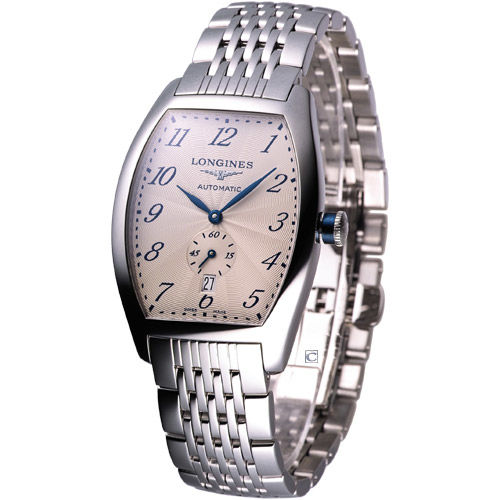 LONGINES 典藏系列 男用自動腕錶 鋼帶L26424736