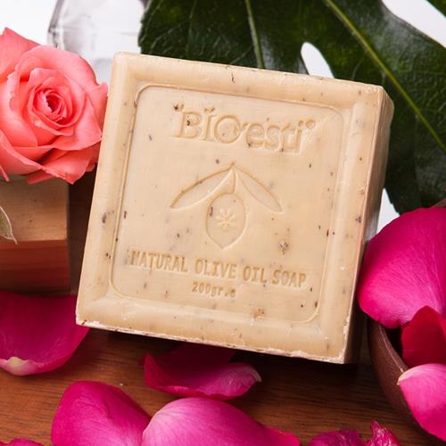 希臘BIOESTI-(即期品)高純度頂級玫瑰橄欖馬賽皂200克 (6入組)