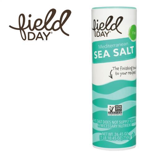 【Field Day 踏青日】西班牙進口 地中海天然細海鹽2罐優惠組(750g x 2)