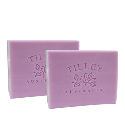 Tilley百年特莉 廣霍香麝香香氛蔬果皂100gx2