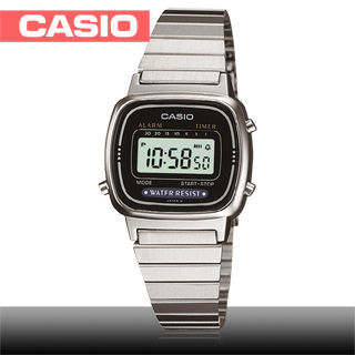 【CASIO 卡西歐】日系-超人氣復古型電子女錶(LA670WD)