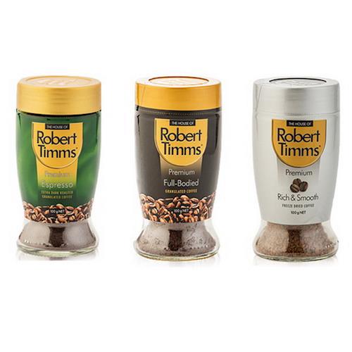 【澳洲第一品牌-Robert Timms】即溶咖啡-體驗3罐組(香醇+義式+經典)