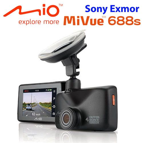 Mio MiVue 688s Sony Sensor+GPS大光圈行車記錄器