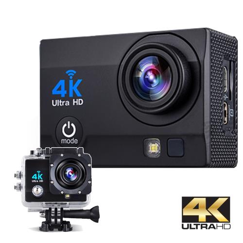 加贈32GB記憶卡 4K-SHOT 4K UHD高畫質行車紀錄運動攝影機