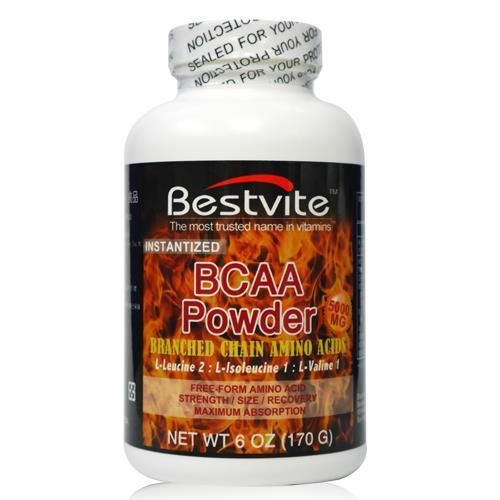 【美國BestVite】必賜力BCAA支鏈胺基酸粉末1瓶 (170公克)