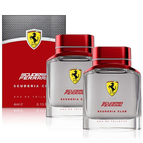 (即期品)Ferrari法拉利 勁速聯盟男性香水(4ml)X2入