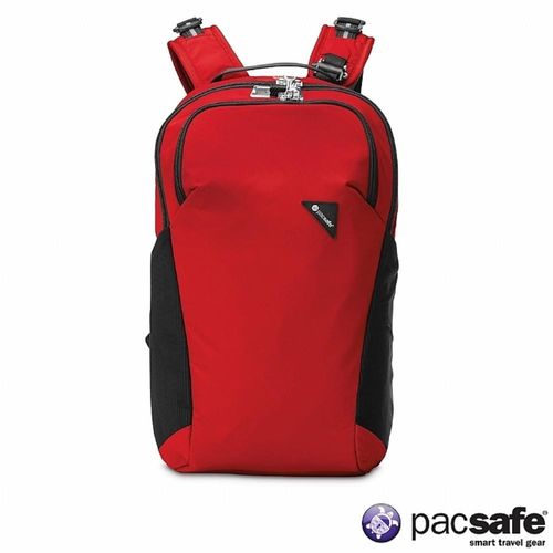 Pacsafe VIBE 20 防盜雙肩背包(20L)(紅色)(4080)