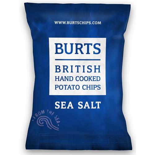 任-【BURTS】英國波滋手作洋芋片-經典海鹽(150g)