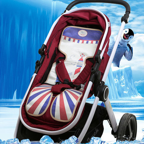 親親寶貝 天然冰絲嬰兒車涼蓆/冰涼墊/推車涼蓆/汽座涼席