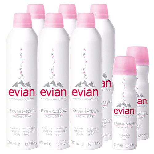 Evian 愛維養 護膚礦泉噴霧300mlX6(贈50mlX2)