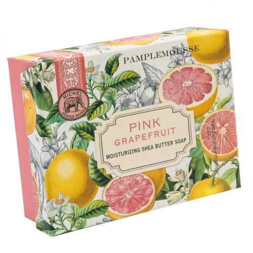 【MICHEL】英國進口 葡萄柚香氛手工皂2入禮盒(127g x 2)