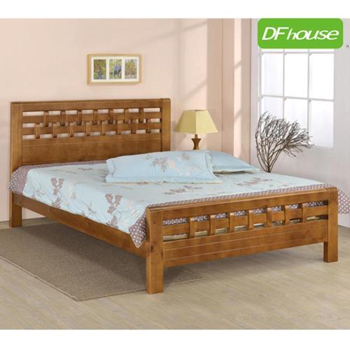《DFhouse》賈斯汀3.5尺實木單人床- 單人床 雙人床 床架 床組 實木 床俱 臥室 居家 生活起居 透氣