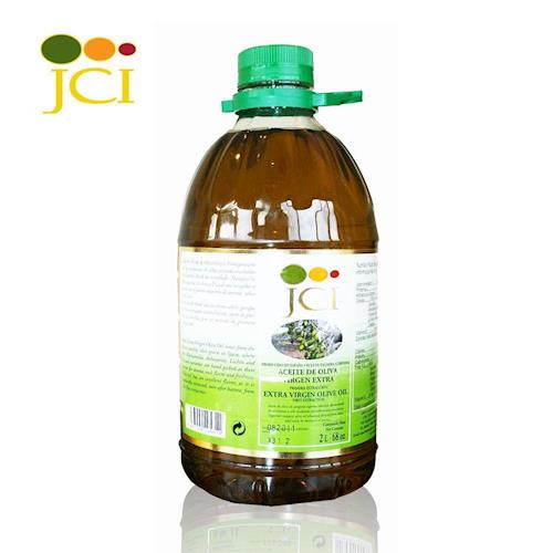JCI艾欖 西班牙特級冷壓初榨橄欖油2000ml x1罐