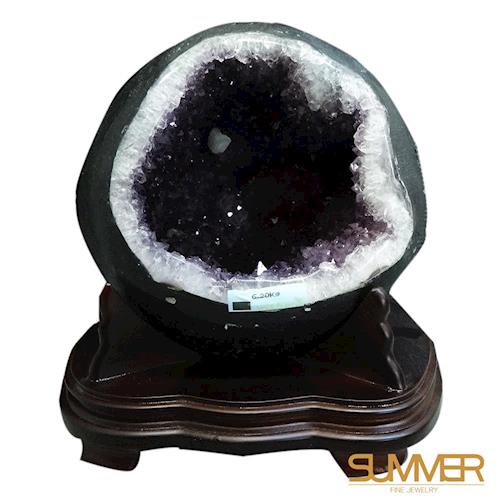 【SUMMER寶石】天然3A紫晶洞《6.2KG》(X019)