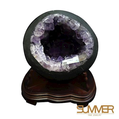 【SUMMER寶石】天然3A紫晶洞《9.5KG》(X023)