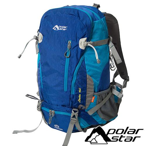 【PolarStar】透氣網架背包 登山背包 40L『寶藍』P17808