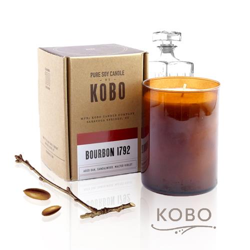KOBO 美國大豆精油蠟燭 - 美式威士忌 (435g/可燃燒100hr)