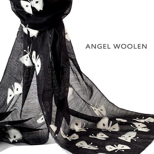 Angel Woolen 蝶舞 印度手工披肩 圍巾(共五色)