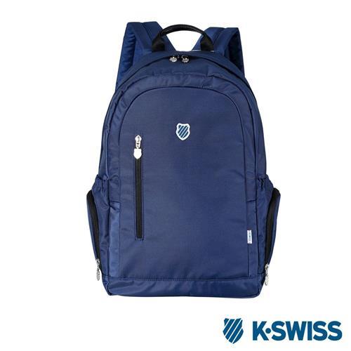 K-Swiss CS BS Backpack休閒後背包-藍