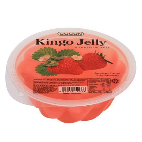 可康大杯草莓果凍420g x6顆