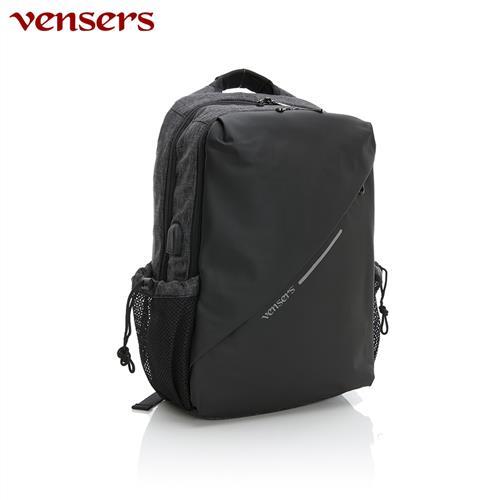 vensers多功能時尚後背包S700701黑色