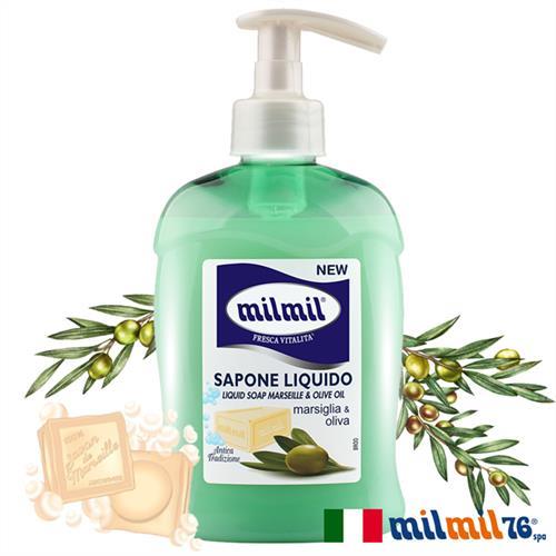 【義大利MILMIL】傳統馬賽液態皂(橄欖油)300ml