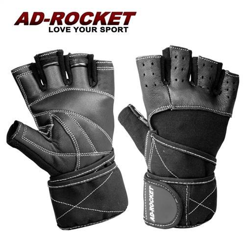 AD-ROCKET 真皮防滑透氣耐磨重訓手套/健身手套/運動手套