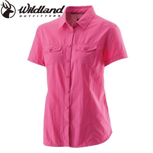 【Wildland 荒野】經典系列女排汗抗UV短袖襯衫-共3色