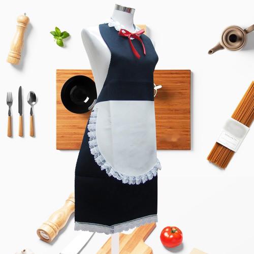 金德恩 台灣製造 iSmart 創意女服務生造型料理圍裙