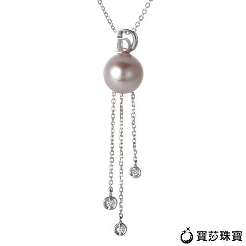 BaoSha【寳莎珠寶】DD 珠穗18k珍珠項鏈