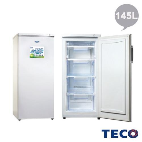 TECO東元145公升單門直立式冷凍櫃 RL145SW