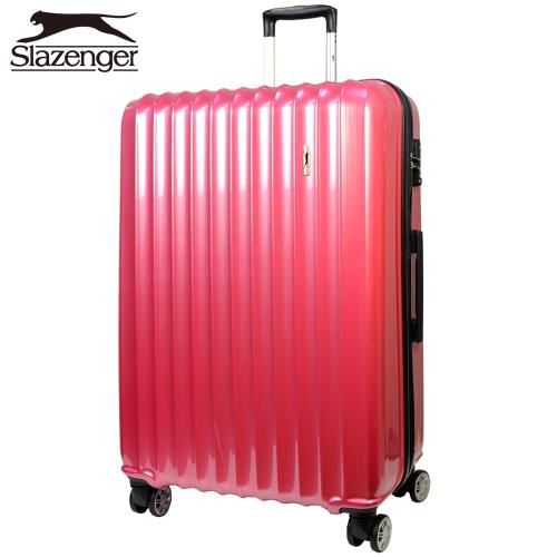 Slazenger 史萊辛格 29吋 輕拉絲系列行李箱(玫紅)