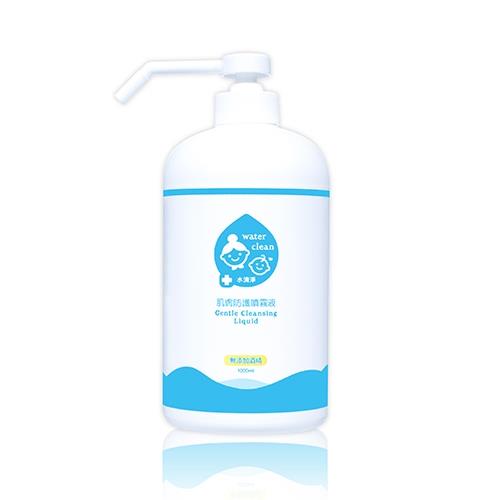 水清淨-肌膚防護液-手壓瓶1L×1+壓頭×1