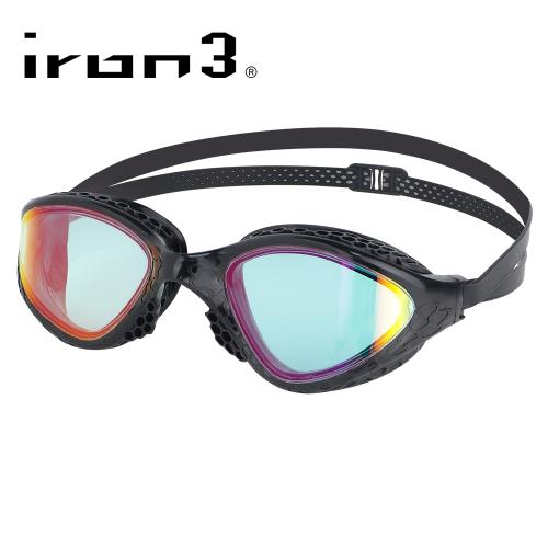 iron3 蜂巢式防霧抗UV電鍍運動泳鏡 VR-945
