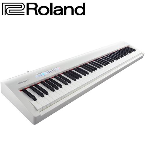 Roland 樂蘭  公司貨保固 FP-30 數位電鋼琴 白色88鍵 單機內附琴譜架(不含腳架組)