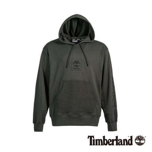 Timberland 男款泥炭色寬鬆連帽衛衣(A1YH5P01)