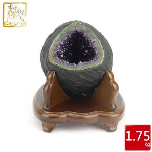 吉祥水晶 烏拉圭紫水晶洞 1.75kg