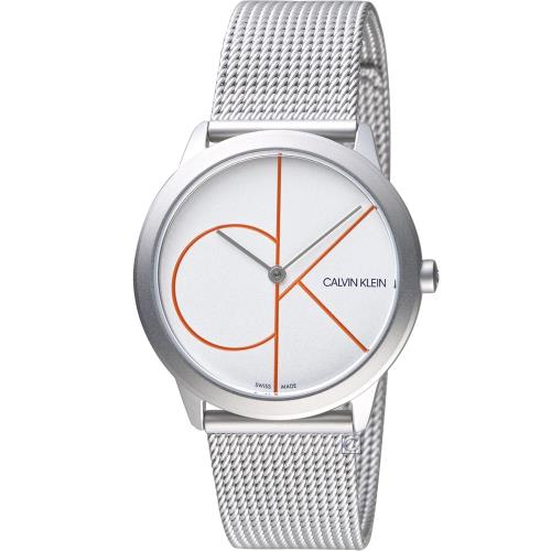 Calvin Klein minimal 大ck簡約時尚腕錶(K3M52152)35mm