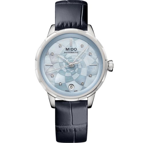 MIDO 美度 花雨機械女錶(M0432071613100)34mm